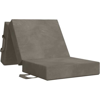 Canapé-lit Pliable 75 X 67 X 45 Cm Gris Clair Vidaxl - Publicité Canapé-lit Pliable 75 X 67 X 45 Cm Gris Clair Vidaxl - Publicité