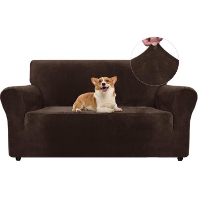 OEM 1 Housse De Canapé, Velours Extensible, Polyester Durable, Antidérapant Avec Mousse, Protection Animaux Salon - Publicité OEM 1 Housse De Canapé, Velours Extensible, Polyester Durable, Antidérapant Avec Mousse, Protection Animaux Salon - Publicité