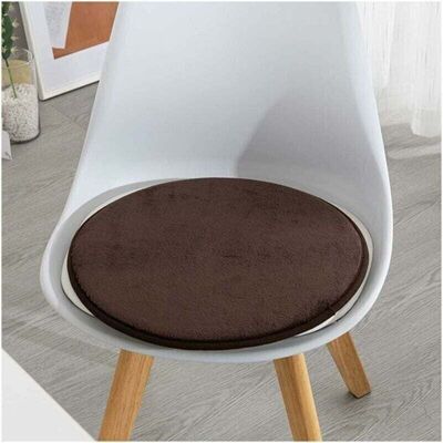Scotch Lot De 4 Galettes De Chaise Rondes 33 Cm – Mousse À Mémoire De Forme – Tissu Flanelle – Base Antidérapante En Latex Pvc – Confort Durable - Publicité Scotch Lot De 4 Galettes De Chaise Rondes 33 Cm – Mousse À Mémoire De Forme – Tissu Flanelle – Base Antidérapante En Latex Pvc – Confort Durable - Publicité