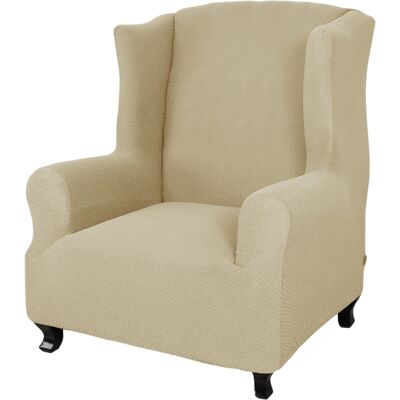 ALVIOR Housse De Fauteuil À Accoudoirs - Élastique En Jacquard Polyester-spandex 85-15 - Pour Fauteuils À Accoudoirs Classiques Et Moderne - 1 Pièce - Publicité ALVIOR Housse De Fauteuil À Accoudoirs - Élastique En Jacquard Polyester-spandex 85-15 - Pour Fauteuils À Accoudoirs Classiques Et Moderne - 1 Pièce - Publicité
