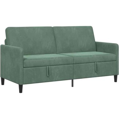 Sofa Avec Rangement Vert Mer 172 X 78 X 87 Cm Polyester Vidaxl - Publicité Sofa Avec Rangement Vert Mer 172 X 78 X 87 Cm Polyester Vidaxl - Publicité