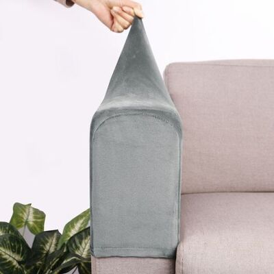 Bunthaus Velours Housse Accoudoir Canapé,lot De 2 Antidérapant Housse Accoudoir Fauteuil Élastiques,protege Extensible Accoudoir Canapé, Pour Fauteuils - Publicité Bunthaus Velours Housse Accoudoir Canapé,lot De 2 Antidérapant Housse Accoudoir Fauteuil Élastiques,protege Extensible Accoudoir Canapé, Pour Fauteuils - Publicité