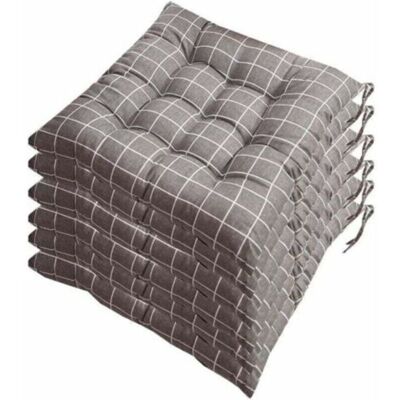 SANS MARQUE Lot De 6 Galettes De Chaise 40x40, Coussin Décoratif Coussin Coussin De Chaise Coussins De Jardin 12 Surpiqûres En Un Motifs Différents, Polyester (a).. Publicité SANS MARQUE Lot De 6 Galettes De Chaise 40x40, Coussin Décoratif Coussin Coussin De Chaise Coussins De Jardin 12 Surpiqûres En Un Motifs Différents, Polyester (a).. Publicité