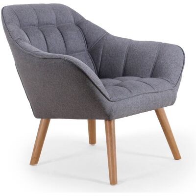 MENZZO Fauteuil Scandinave Zentao Tissu Gris Clair - Publicité MENZZO Fauteuil Scandinave Zentao Tissu Gris Clair - Publicité