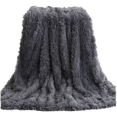 OEM Couverture En Fausse Fourrure Ultra-douce Et Légère, Couverture De Confort En Peluche Double Face, Adaptée À Une Utilisation Sur Canapé. Publicité OEM Couverture En Fausse Fourrure Ultra-douce Et Légère, Couverture De Confort En Peluche Double Face, Adaptée À Une Utilisation Sur Canapé. Publicité