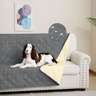OEM Dujuike 100% Housse Imperméable Canapé, Housse De Canapé Pour Chien,housse Impermeable Canape Lit, Avec Base Antidérapante, Protection Canapé Chien, Chat(gris,132-208 Cm)-dou - Publicité OEM Dujuike 100% Housse Imperméable Canapé, Housse De Canapé Pour Chien,housse Impermeable Canape Lit, Avec Base Antidérapante, Protection Canapé Chien, Chat(gris,132-208 Cm)-dou - Publicité