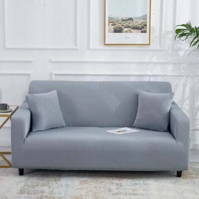 OEM Housse De Canapé 2 Place 145-185cm Couverture Canapé Avec Accoudoirs Moderne Couvre Canapé Elastique Universelle Revêtement De Canapé Housse De Protection Gris Clair-dou - Publicité OEM Housse De Canapé 2 Place 145-185cm Couverture Canapé Avec Accoudoirs Moderne Couvre Canapé Elastique Universelle Revêtement De Canapé Housse De Protection Gris Clair-dou - Publicité