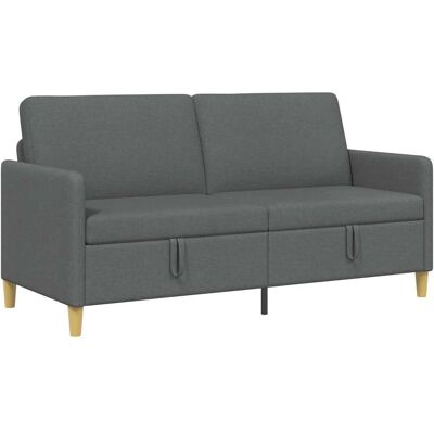 Sofa Avec Rangement Gris Foncé 172 X 78 X 87 Cm Polyester Vidaxl - Publicité Sofa Avec Rangement Gris Foncé 172 X 78 X 87 Cm Polyester Vidaxl - Publicité