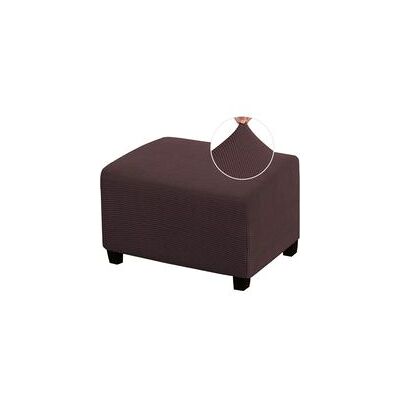 OEM Housse Extensible Rectangulaire Pour Repose-pieds De Salon. Confectionnée En Tissu Jacquard Épais À Carreaux Avec Un Ourlet Élastique (taille Standard, Marron).-crezuo - Publicité OEM Housse Extensible Rectangulaire Pour Repose-pieds De Salon. Confectionnée En Tissu Jacquard Épais À Carreaux Avec Un Ourlet Élastique (taille Standard, Marron).-crezuo - Publicité
