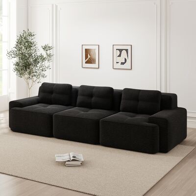 ARRIGONI Canapé Modulaire Nuage Boneless Sofa, Canapé D’angle Modulaire, Canapé Nuage Modulaire Surdimensionné, Canapé Confortable En Velours Côtelé, Canapé 3 Places À Assise Profonde Pour Salon, Sans Montage, - Publicité ARRIGONI Canapé Modulaire Nuage Boneless Sofa, Canapé D’angle Modulaire, Canapé Nuage Modulaire Surdimensionné, Canapé Confortable En Velours Côtelé, Canapé 3 Places À Assise Profonde Pour Salon, Sans Montage, - Publicité