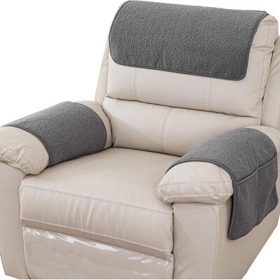 OEM Couverture D'Appuie-bras, Protecteur De Fauteuil, Glissement Protecteur De Meubles, Poche De Stockage Latérale, Couverture D'Appuie-bras Pour Fauteuil, Chaise, Canapé, 1 Siège 3pcs, Gris Clair - Publicité OEM Couverture D'Appuie-bras, Protecteur De Fauteuil, Glissement Protecteur De Meubles, Poche De Stockage Latérale, Couverture D'Appuie-bras Pour Fauteuil, Chaise, Canapé, 1 Siège 3pcs, Gris Clair - Publicité