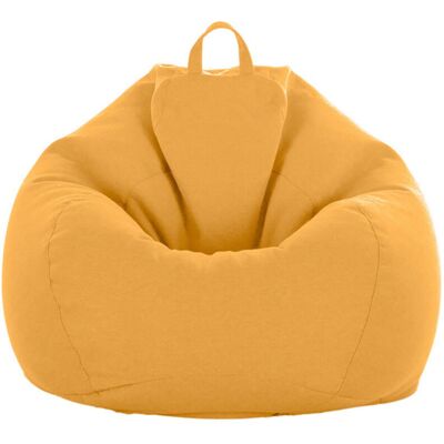 OEM Sac De Canapé Lazy Housse De Canapé Inclinable Tissu Housses De Fauteuil Housse De Chaises Sans Remplissage Siège Pouf Feuilletée Tatami Salon Meubles (jaune, 75 X 95cm) - Publicité OEM Sac De Canapé Lazy Housse De Canapé Inclinable Tissu Housses De Fauteuil Housse De Chaises Sans Remplissage Siège Pouf Feuilletée Tatami Salon Meubles (jaune, 75 X 95cm) - Publicité