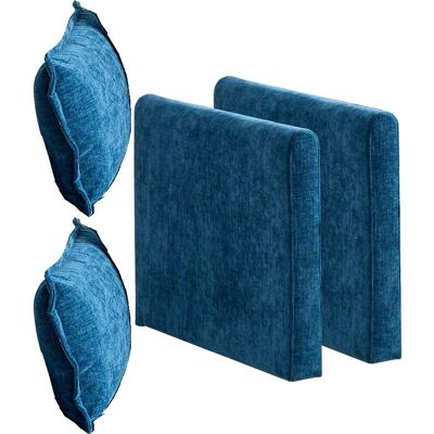 OEM Accoudoirs Uniquement Pour Canapé Cloud, Canapé D'Angle Moderne, Idéal Pour Salon, Chambre Et Appartement, Coussin D'Assise Double Couche Confortable, Tissu Chenille Respirant, Bleu - Publicité OEM Accoudoirs Uniquement Pour Canapé Cloud, Canapé D'Angle Moderne, Idéal Pour Salon, Chambre Et Appartement, Coussin D'Assise Double Couche Confortable, Tissu Chenille Respirant, Bleu - Publicité