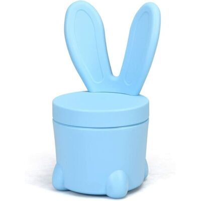 BRINSEA Tabouret De Rangement Pour Enfant En Forme De Lapin, Pouf Coffres De Rangement Avec Couvercle Amovible En Plastique, Convient À Chambre Des Enfants, La Maternelle, Mignon (bleu) - Publicité BRINSEA Tabouret De Rangement Pour Enfant En Forme De Lapin, Pouf Coffres De Rangement Avec Couvercle Amovible En Plastique, Convient À Chambre Des Enfants, La Maternelle, Mignon (bleu) - Publicité