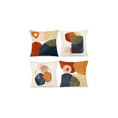 OEM Housse Coussin 45x45 Lot De 4 Coussins Décoratifs Motif Géométrique Lot De Coussin - Publicité OEM Housse Coussin 45x45 Lot De 4 Coussins Décoratifs Motif Géométrique Lot De Coussin - Publicité