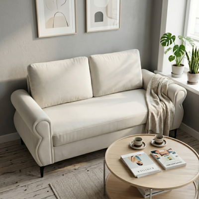 ACKERMAN Canapé Confortable Abordable Avec Ressorts – Hauteur D'Assise Ergonomique Et Design Adapté Au Quotidien - Publicité ACKERMAN Canapé Confortable Abordable Avec Ressorts – Hauteur D'Assise Ergonomique Et Design Adapté Au Quotidien - Publicité