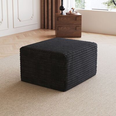 OEM Ottomane De Rangement Noir – Banc Pouf Avec Tiroir Intégré Pour Salon, Chambre Ou Pieds, Design Moderne Et Compact, Facile À Déplacer - Publicité OEM Ottomane De Rangement Noir – Banc Pouf Avec Tiroir Intégré Pour Salon, Chambre Ou Pieds, Design Moderne Et Compact, Facile À Déplacer - Publicité