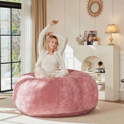 ACKERMAN 6ft Sac De Bean Bag, Fauteuil Bean Bag, Canapé Pour Adultes, Fauteuil De Lecture Doux Et Confortable, Adapté Pour Chambre À Coucher, Balcons Et Autres Lieux - Publicité ACKERMAN 6ft Sac De Bean Bag, Fauteuil Bean Bag, Canapé Pour Adultes, Fauteuil De Lecture Doux Et Confortable, Adapté Pour Chambre À Coucher, Balcons Et Autres Lieux - Publicité