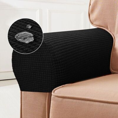 OEM Lot De 2 Housse Accoudoir Canapé Étanche, Housse Accoudoir Fauteuil Élastiques Protege Accoudoir Canapé Extensible Antidérapant (noir) - Publicité OEM Lot De 2 Housse Accoudoir Canapé Étanche, Housse Accoudoir Fauteuil Élastiques Protege Accoudoir Canapé Extensible Antidérapant (noir) - Publicité