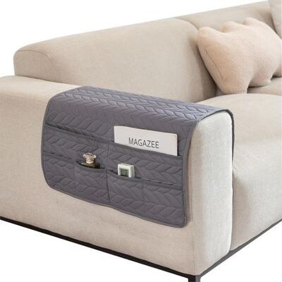 OEM Organisateur De Canapé, Sac De Rangement Pour Fauteuil, Antidérapant, Avec 6 Poches Pour Télécommande, Téléphone, Livre, Magazine, Tablette - Publicité OEM Organisateur De Canapé, Sac De Rangement Pour Fauteuil, Antidérapant, Avec 6 Poches Pour Télécommande, Téléphone, Livre, Magazine, Tablette - Publicité