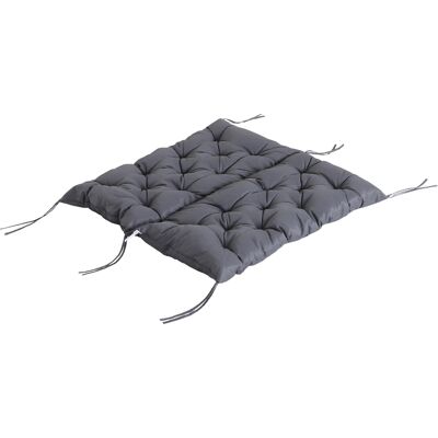 ACKERMAN Coussin D'Assise Pour Banc De Jardin, 100 X 98 X 8 Cm, Rembourrage En Coton Gris Foncé, Confortable Et Résistant Aux Intempéries - Publicité ACKERMAN Coussin D'Assise Pour Banc De Jardin, 100 X 98 X 8 Cm, Rembourrage En Coton Gris Foncé, Confortable Et Résistant Aux Intempéries - Publicité