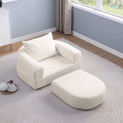 ACKERMAN Compressed Convertible Folding Sofa Bed - Sleeper Chair With Pillow, Modern Fabric Floor & Futon Couch, Foldable Mattress For Living Room/dorm/guest Use/home Office/apartment. Publicité ACKERMAN Compressed Convertible Folding Sofa Bed - Sleeper Chair With Pillow, Modern Fabric Floor & Futon Couch, Foldable Mattress For Living Room/dorm/guest Use/home Office/apartment. Publicité