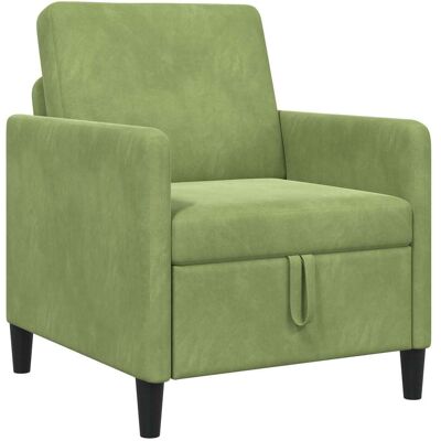 Sofa Avec Rangement Vert Clair 72 X 78 X 87 Cm Polyester Vidaxl - Publicité Sofa Avec Rangement Vert Clair 72 X 78 X 87 Cm Polyester Vidaxl - Publicité