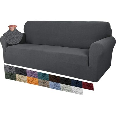 OEM 1 Housse De Canapé, Jacquard, Extensible, Antidérapante, Protection Animaux, 4 Places - Publicité OEM 1 Housse De Canapé, Jacquard, Extensible, Antidérapante, Protection Animaux, 4 Places - Publicité