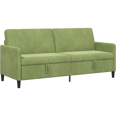 Sofa Avec Rangement Vert Clair 192 X 78 X 87 Cm Polyester Vidaxl - Publicité Sofa Avec Rangement Vert Clair 192 X 78 X 87 Cm Polyester Vidaxl - Publicité