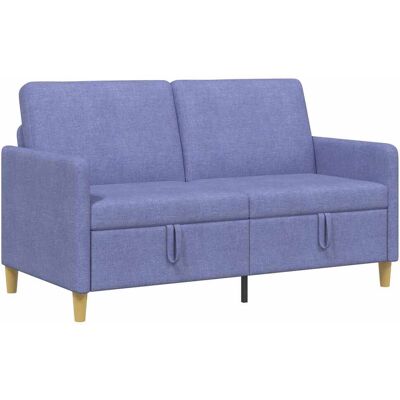 Sofa Avec Rangement Bleu Denim 152 X 78 X 87 Cm Polyester Vidaxl - Publicité Sofa Avec Rangement Bleu Denim 152 X 78 X 87 Cm Polyester Vidaxl - Publicité