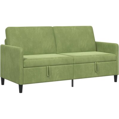 Sofa Avec Rangement Vert Clair 172 X 78 X 87 Cm Polyester Vidaxl - Publicité Sofa Avec Rangement Vert Clair 172 X 78 X 87 Cm Polyester Vidaxl - Publicité