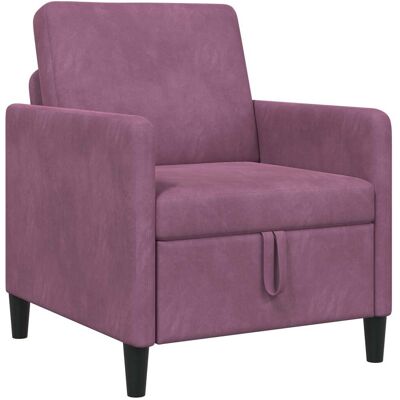 Sofa Avec Rangement Pourpre 72 X 78 X 87 Cm Polyester Vidaxl - Publicité Sofa Avec Rangement Pourpre 72 X 78 X 87 Cm Polyester Vidaxl - Publicité