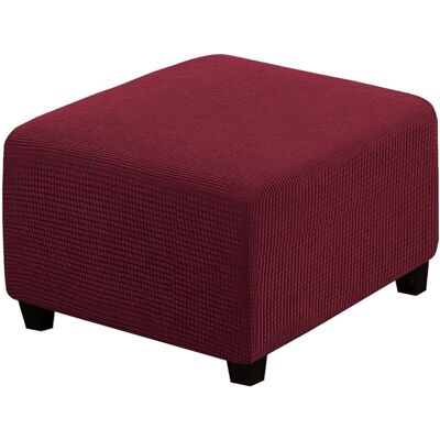 OEM Housse De Protection, Repose-pieds Élastique Housse Lavable Carré Canapé Repose-pieds Housse De Protection De Meubles (vin Rouge)-crezuo - Publicité OEM Housse De Protection, Repose-pieds Élastique Housse Lavable Carré Canapé Repose-pieds Housse De Protection De Meubles (vin Rouge)-crezuo - Publicité