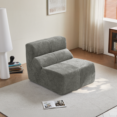ACKERMAN Fauteuil Individuel De Luxe En Velours Nuage Doux, Parfait Pour Salon, Bureaux Et Petits Appartements - Publicité ACKERMAN Fauteuil Individuel De Luxe En Velours Nuage Doux, Parfait Pour Salon, Bureaux Et Petits Appartements - Publicité