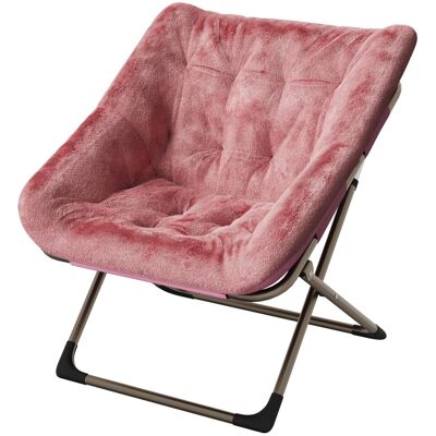 ZOOMBUGGY Fauteuil Papasan Lune Rose(23) – Pieds Dorés – Structure Fer Et Fourrure De Lapin – Chaise D'Accent Confortable – Idéal Pour Salon Et Chambre À Coucher - Publicité ZOOMBUGGY Fauteuil Papasan Lune Rose(23) – Pieds Dorés – Structure Fer Et Fourrure De Lapin – Chaise D'Accent Confortable – Idéal Pour Salon Et Chambre À Coucher - Publicité