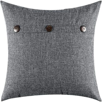 AIRSTRA Housse De Coussin,coussin De Garnissage 45x45 Cm - Gris- Polyester - Publicité AIRSTRA Housse De Coussin,coussin De Garnissage 45x45 Cm - Gris- Polyester - Publicité