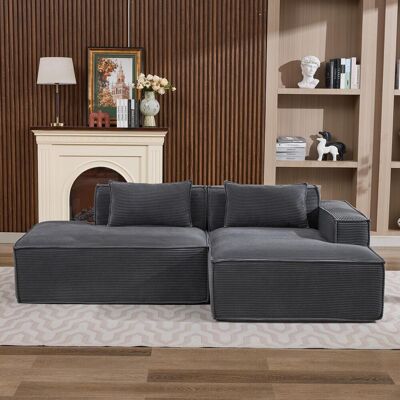 OEM Canapé Économique En Textile De 235 Cm De Large Avec Deux Coussins Et Une Trousse - Canapé Moderne, Simple Et Confortable, Idéal Pour Les Petits Salons, Appartements Et Bureaux - Publicité OEM Canapé Économique En Textile De 235 Cm De Large Avec Deux Coussins Et Une Trousse - Canapé Moderne, Simple Et Confortable, Idéal Pour Les Petits Salons, Appartements Et Bureaux - Publicité