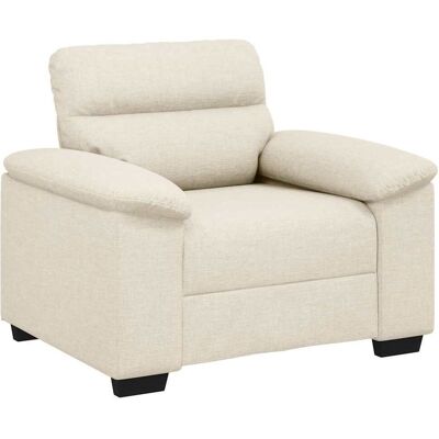 Maison Exclusive - Fauteuil Canapé 100x81x84 Cm Lin - Publicité Maison Exclusive - Fauteuil Canapé 100x81x84 Cm Lin - Publicité