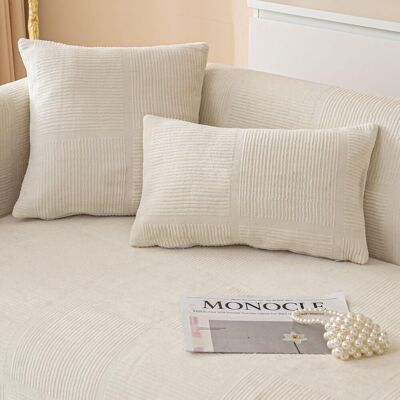 OEM 1 Housse De Canapé,forme En L,tissu Velours Antidérapant,protection Meubles,salon - Publicité OEM 1 Housse De Canapé,forme En L,tissu Velours Antidérapant,protection Meubles,salon - Publicité