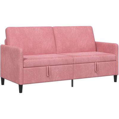 Sofa Avec Rangement Rose 172 X 78 X 87 Cm Polyester Vidaxl - Publicité Sofa Avec Rangement Rose 172 X 78 X 87 Cm Polyester Vidaxl - Publicité