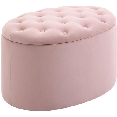 OEM Pouf De Rangement Avec Couvercle Rembourré Et Matelassé, Repose-pieds Ovale En Velours Rose Pour Salon Et Chambre, Idéal Pour Le Salon Et La Chambre. Publicité OEM Pouf De Rangement Avec Couvercle Rembourré Et Matelassé, Repose-pieds Ovale En Velours Rose Pour Salon Et Chambre, Idéal Pour Le Salon Et La Chambre. Publicité