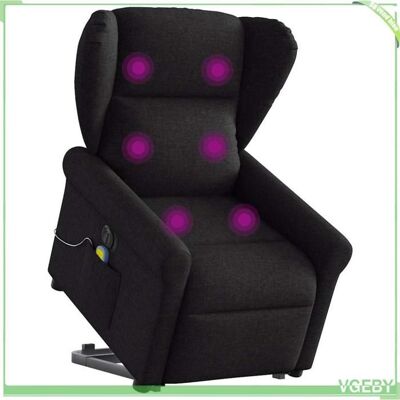 OEM Fauteuil Inclinable De Massage Électrique - Faf7291712427862 - Noir Tissu - Massage 6 Points - Levage Électrique - Publicité OEM Fauteuil Inclinable De Massage Électrique - Faf7291712427862 - Noir Tissu - Massage 6 Points - Levage Électrique - Publicité