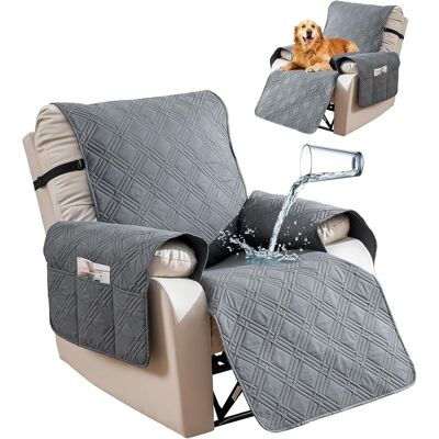OEM 23in Réversible Fauteuil Couchant Couvercle, Imperméable Fauteuil Couchant Couvercles Avec Poche Lavable Fauteuil Couchant Couvercle Meubles Protecteur Pour Enfants, Animaux De Compagnie, Gris Foncé - Publicité OEM 23in Réversible Fauteuil Couchant Couvercle, Imperméable Fauteuil Couchant Couvercles Avec Poche Lavable Fauteuil Couchant Couvercle Meubles Protecteur Pour Enfants, Animaux De Compagnie, Gris Foncé - Publicité