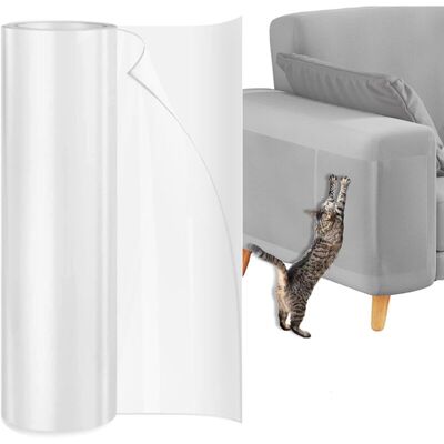OEM 30cm270cm Anti Griffe Chat Canapé - Protection Canape Chat Anti Griffe, Sticker Transparent Autocollant Pour Meubles Porte Mur Canapé Tapis-dou - Publicité OEM 30cm270cm Anti Griffe Chat Canapé - Protection Canape Chat Anti Griffe, Sticker Transparent Autocollant Pour Meubles Porte Mur Canapé Tapis-dou - Publicité