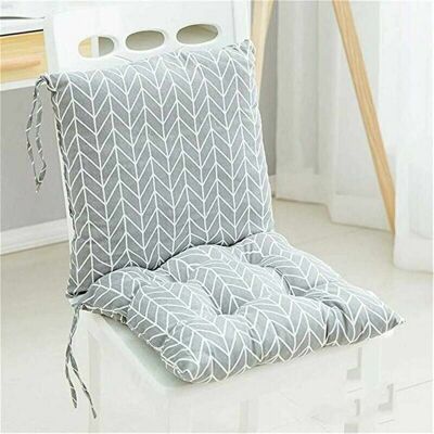 OEM Lot De 1 Coussin De Chaise Avec Dossier Coussins De Siège De Chaise Salle À Manger - Pas De Chaise 40cm40cm - Publicité OEM Lot De 1 Coussin De Chaise Avec Dossier Coussins De Siège De Chaise Salle À Manger - Pas De Chaise 40cm40cm - Publicité