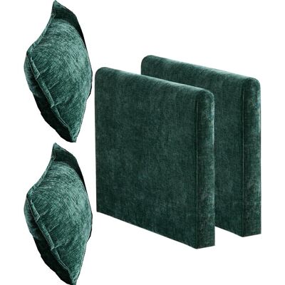 OEM Accoudoirs Uniquement Pour Canapé Cloud, Canapé D'Angle Moderne, Idéal Pour Salon, Chambre Et Appartement, Coussin D'Assise Double Couche Confortable, Tissu Chenille Respirant, Vert, De501egn - Publicité OEM Accoudoirs Uniquement Pour Canapé Cloud, Canapé D'Angle Moderne, Idéal Pour Salon, Chambre Et Appartement, Coussin D'Assise Double Couche Confortable, Tissu Chenille Respirant, Vert, De501egn - Publicité