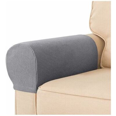 Vision Tigrezy Lot De 2 Housses D'Accoudoirs En Tissu Extensible Élasthanne Imperméable Antidérapant Pour Fauteuils, Canapés, Fauteuils Inclinables (gris Clair) - Publicité Vision Tigrezy Lot De 2 Housses D'Accoudoirs En Tissu Extensible Élasthanne Imperméable Antidérapant Pour Fauteuils, Canapés, Fauteuils Inclinables (gris Clair) - Publicité