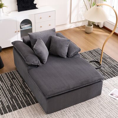 ACKERMAN A 46cm High Reclining Sofa, Designed In An Indoor Style, With A Frameless Design. A More Comfortable Reading Reclining Sofa, Equipped With Wide Armrests, No Need For Installation. Publicité ACKERMAN A 46cm High Reclining Sofa, Designed In An Indoor Style, With A Frameless Design. A More Comfortable Reading Reclining Sofa, Equipped With Wide Armrests, No Need For Installation. Publicité