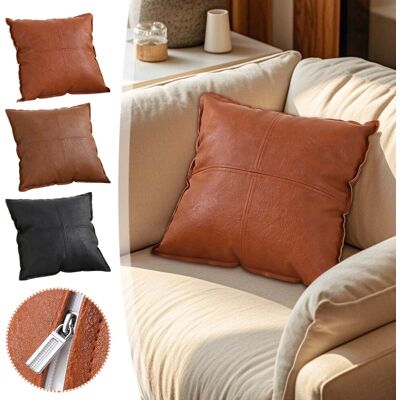 OEM Taie D'Oreiller En Cuir Wzzjkit, 40 X 40 Cm, Amovible En Une Seconde, Taie D'Oreiller D'Été Fraîche Et Légère, Adaptée À Une Utilisation En Extérieur, À La Décoration Intérieure, Aux Canapés Et Aux Ca - Publicité OEM Taie D'Oreiller En Cuir Wzzjkit, 40 X 40 Cm, Amovible En Une Seconde, Taie D'Oreiller D'Été Fraîche Et Légère, Adaptée À Une Utilisation En Extérieur, À La Décoration Intérieure, Aux Canapés Et Aux Ca - Publicité