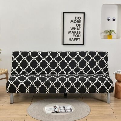 OEM 1 Housse Canapé-lit, Extensible Sans Accoudoir, Housse Canapé 3 Places Pour Clic-clac Pliant, Usage Intérieur - Publicité OEM 1 Housse Canapé-lit, Extensible Sans Accoudoir, Housse Canapé 3 Places Pour Clic-clac Pliant, Usage Intérieur - Publicité